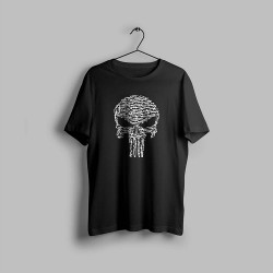 Punisher Kurukafa Tasarımlı Tshirt