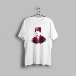 Atatürk Siluet Renkli Tasarımlı Tshirt Atatürk Siluet Renkli Tasarımlı Tshirt