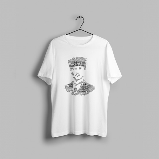 Mozaik Atatürk Tasarımlı Tshirt
