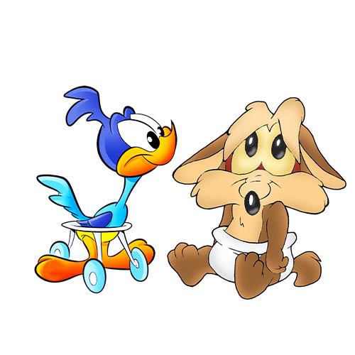 Baby Çakal & Baby Road Runner 