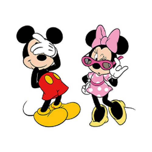 Micki Mouse & Minnie Mouse 